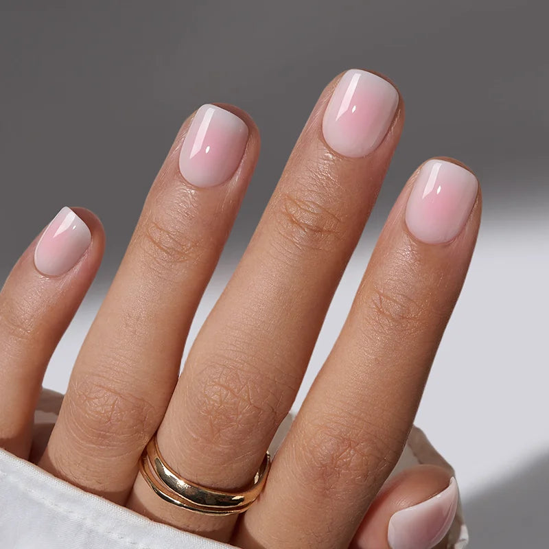 Baby Blush XXS Squoval Nails